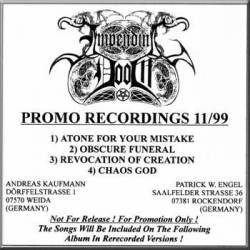 Impending Doom (GER) : Promo Recordings 11-99